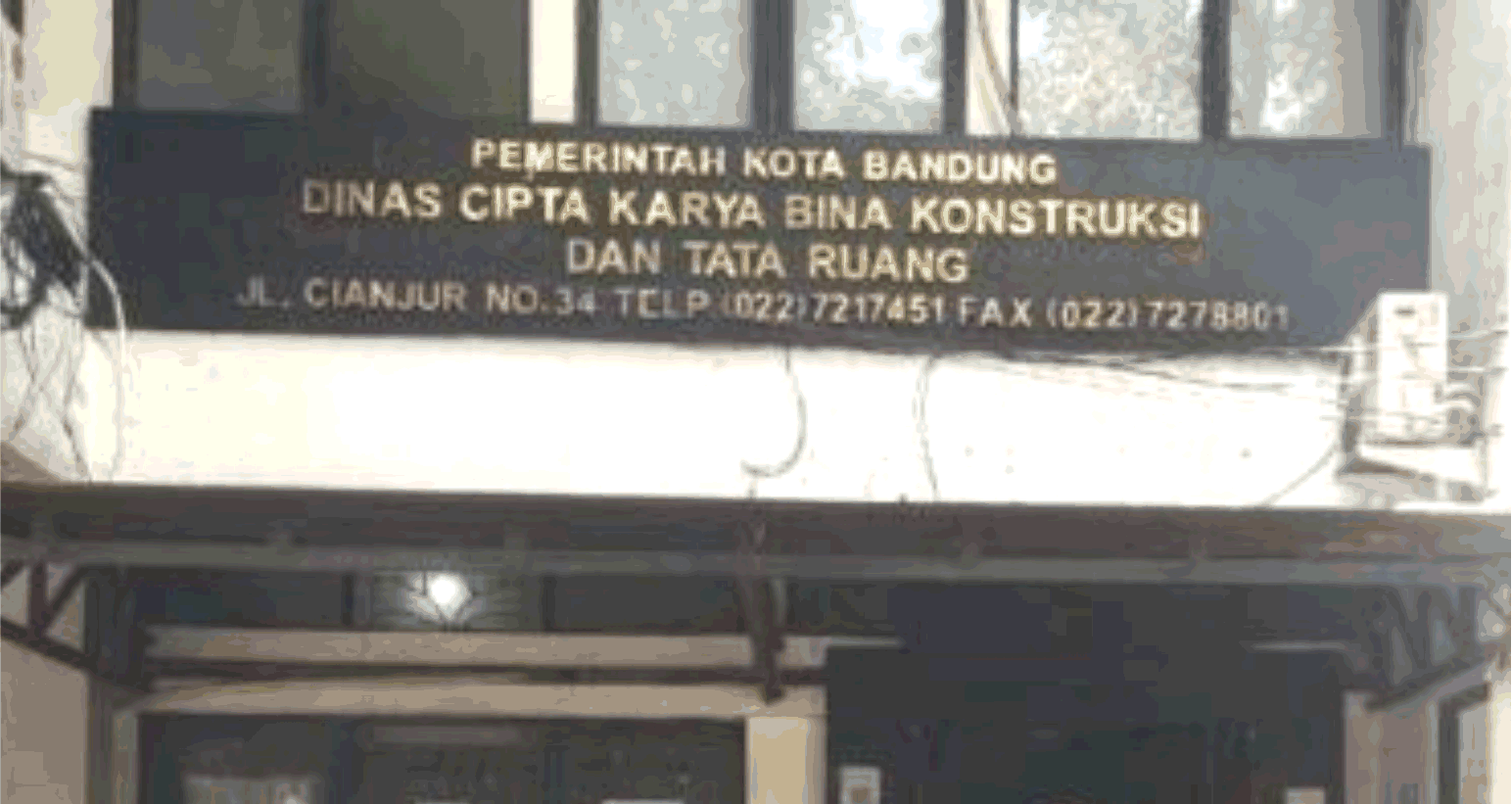 Bandel, Kadis Ciptabintar Bandung Segel Proyek STIKI Immanuel Kopo yang Tak Berizin