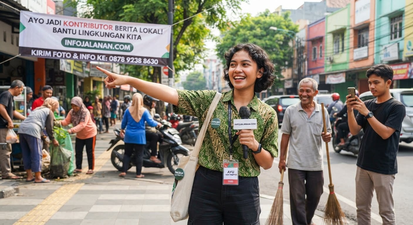 Mau Belajar Jadi Wartawan? Ayo Gabung Kontributor Infojalanan.com dalam Kategori “LAPORAN WARGA”