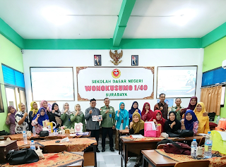 Perkuat P4GN, SDN Wonokusumo I Surabaya Gandeng BNN Kota Surabaya Luncurkan Program SALAM MANIS dan IKAN